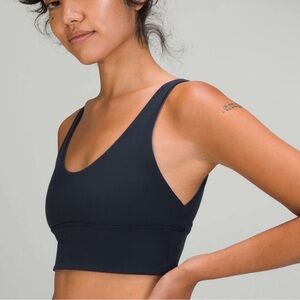 Lululemon Align Reversible Bra, True Navy/Iron Blue Size 4